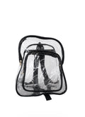 Clear BookBag (Black)