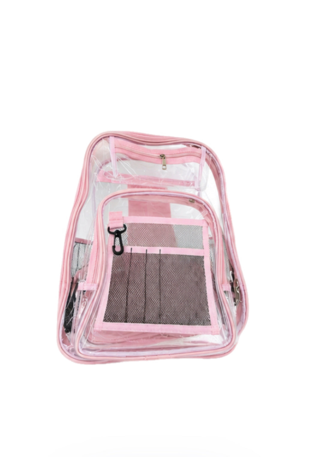 Clear BookBag (Pink)