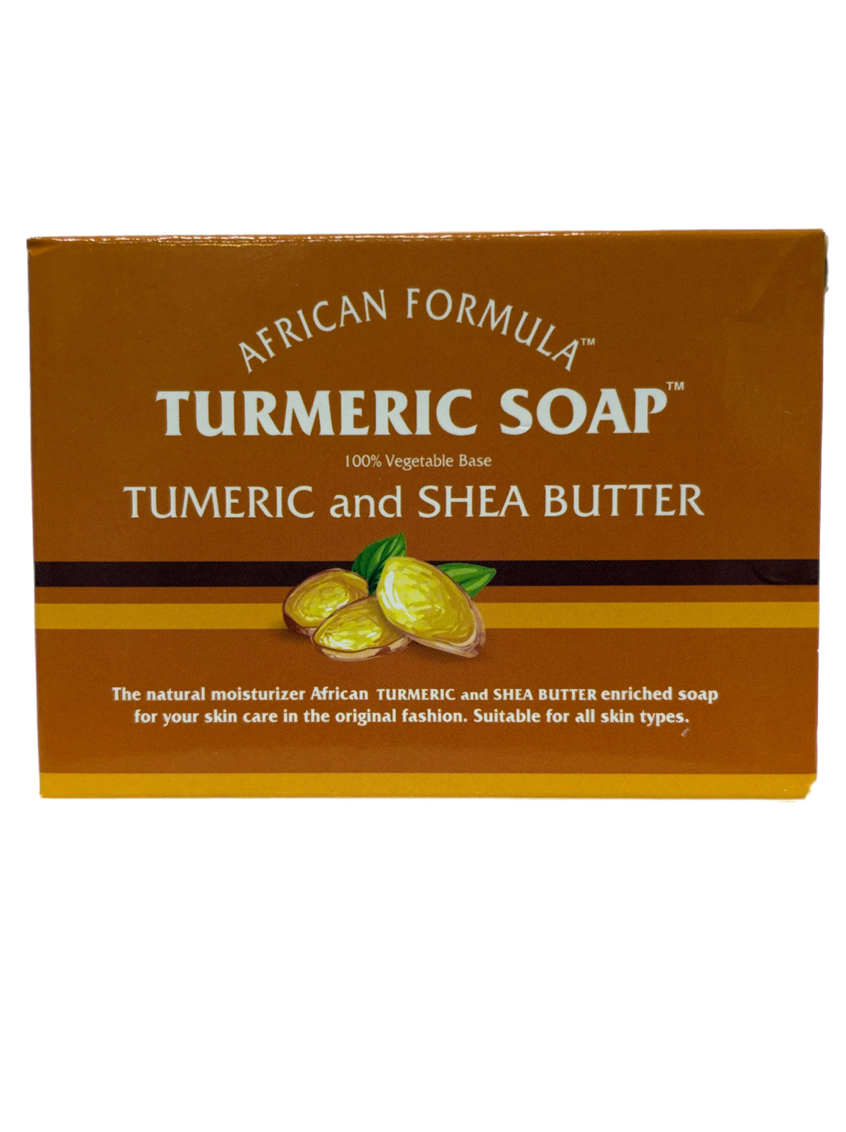 African Formula Turmeric Soap (Turmeric and Shea Butter)